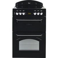 leisure cla60cek 60 cm electric ceramic cooker - black black