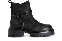 botin mujer nobuk con tobillera black