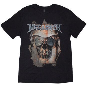 Megadeth Camiseta Youthanasia Ripped Thru para mujer