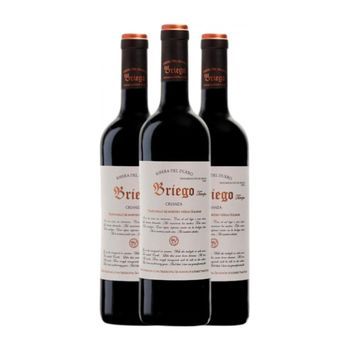 Briego Vino Tinto Tiempo Ribera Crianza 75 Cl 13.5% Vol. (pack De 3 Unidades)