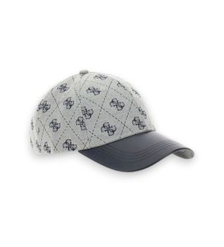 Guess para hombre. M6GZ09W2058 Gorra 4G Jacquard azul (OSFA), Casual, Algodón