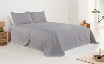 Certificado OEKO-TEX, Colcha Cama, Edredón Ligero Bouti para Verano y Entretiempo, Cubrecama 100% Poliéster, Muy Suave, Transpirable y Lavable, Tallas 90, 105, 135, 150 cm, Ropa de Cama para Hogar,