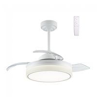 ventilador led aspas retractiles vera mini cct dim 3010w