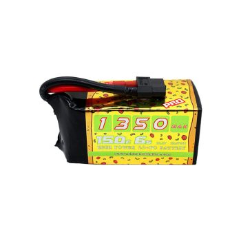 Batería de polímero de litio CNHL Pizza Series 22.2V 1350mAh 6S 150C con enchufe XT60 para drones RC