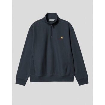 Carhartt Jersey SUDADERA HALF ZIP AMERICAN SCRIPT DEEP NIGHT para hombre