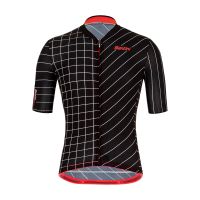 santini eco sleek dinamo jersey - l - black