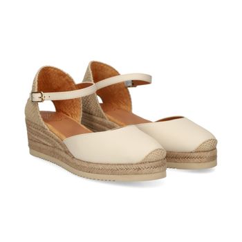 Unisa Alpargatas Mujer - Blanco Talla 41