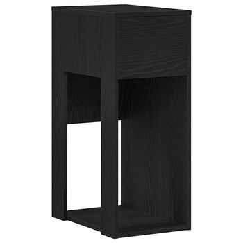 Torre De Ordenador Con Cajón Negro 30x44x74 Cm Vidaxl