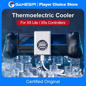 GameSir X5 Lite X5s - Controladores de Juego Bluetooth con Enfriador Termoeléctrico FX5 Lite, Ventilador de Refrigeración, Accesorios de Juego para Teléfono Móvil