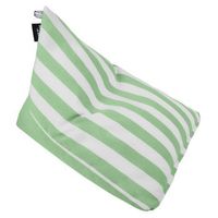 puff piramide toldotex verde para exterior o interior m