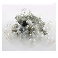 guirnalda led 20 bombillas transparentes 3w