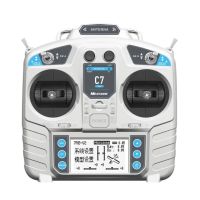 microzone mc7 c7 mini 24ghz 8ch transmiso de radio con recepto mc8re-v2 para aeronaves rc fpv racer drone multiroto hel