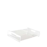 bandeja rectangular de acrilico 395x253cm
