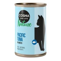 cosma nature 12 x 140 g - pack ahorro - atun del pacifico