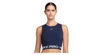 camiseta de tirantes nike pro azul  mujer