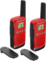 motorola t42 walkie talkie 4km 16ch rojo