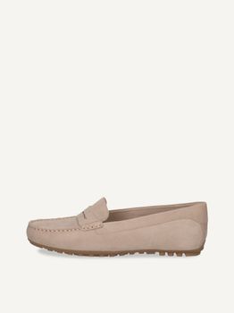 CAPRICE Moccasin, beige, made of Leather without heel, Size 38