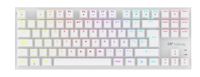 teclado mecanico netway gaming xk740tkl blanco
