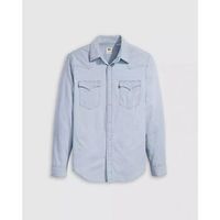 levis camisa manga larga 85745 0155 - classic western-evergreen lt chambray para hombre