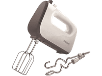 amasadora de mano - philips hr374100 5 velocidades  turbo 450 w blanco