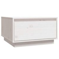 mesa de centro 55x56x32 cm madera - blanco
