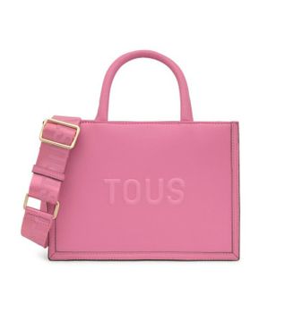 TOUS para mujer. 2002192114 Bolso Shopper mediano Brenda rosa (OSFA), Casual, Poliuretano