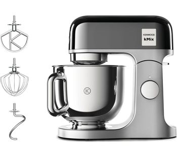 kMix KMX760BC Kitchen Machine - Black & Stainless Steel, Stainless Steel