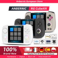 anbernic rg cubexx consola de juegos retro con pantalla ips de 395 pulgadas 720720 sistema linux 64g con 5k juegos preinstalados bateria de 3800mah