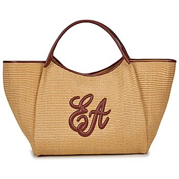 Emporio Armani Bolso SHOPPING STRAW L para mujer