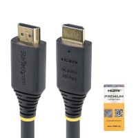 cable hdmi startech activo 15m 20 4k60hz hdr10 hdcp22 arc 18gbps tpe negro
