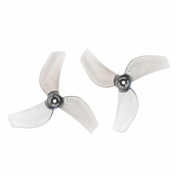 6 pares de hélices de 3 palas GEMFAN 1219S 1219 de 31mm y 1.2 pulgadas hechas de PC con agujero de 0.8mm / 1mm para moto