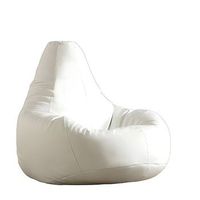 puff bean bag deri armut blanco
