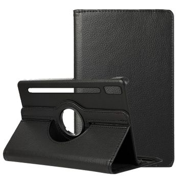 Cool Funda Polipiel Negra para Lenovo Tab P12 12.7