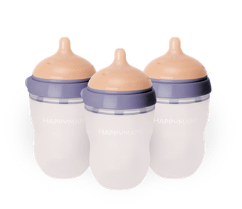 Oferta 3 biberones Violeta