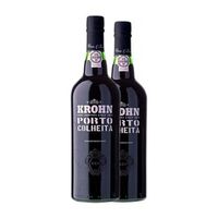 krohn vino generoso colheita porto 75 cl 20 vol pack de 2 unidades