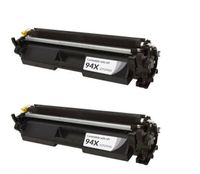 pack 2 toner compatibles cf294x 94x para hp laserjet pro m118 mfp m140 m148 - alta capacidad