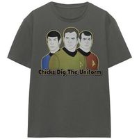 star trek tops y camisetas dig it para mujer
