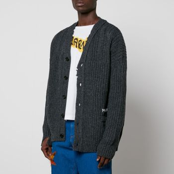 Marni Shetland Distressed Wool Cardigan - IT 48/M