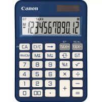 calculadora canon ks-125kb escritorio 12 digitos bateriasolar azul