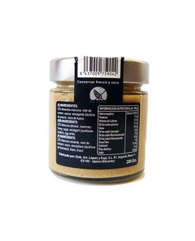 Turrodelia Gourmet. Crema de Untar Turrón, tarro 200g