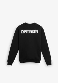 Sudadera Sin Capucha Unisex Con Cuello Redondo - D.Franklin - Crewneck Racing Club Sweatshirt Black - Talla - Color Black - Sudaderas Sin Capucha de Hombre y Mujer