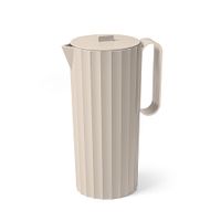 jarra de polipropileno gris mate
