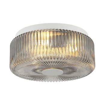 Plafón metal y vidrio   cm