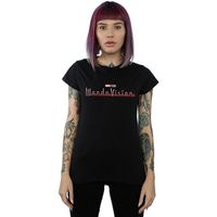 marvel camiseta wandavision para mujer