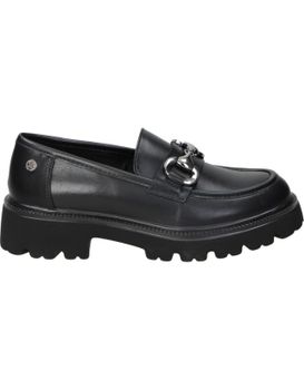 Mocasines Con Plataforma Xti 144418 Negros 36
