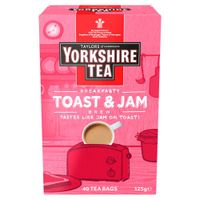 yorkshire tea toast and jam brew 40 pack
