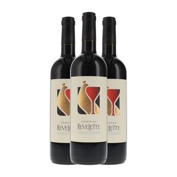 Revelette Vino Tinto Rouge Côtes 75 Cl 13% Vol. (pack De 3 Unidades)