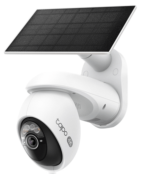 CAMARA EXTERIOR IP WIFI TP-LINK TAPO C660 4K 8MP PANEL SOLAR IP65 V. NOCTURNA COLOR 360 IA