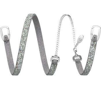 BELLABEAT Swarovski Leaf Crystal Bracelet - Silver, Silver