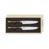 estuche de 2 cuchillos de mesa kai shun premier tim malzer